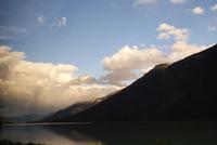 Blick aus dem Zug durch die Rockies