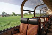 Der zusätzliche Panoramawagen des Canadian ab Edmonton 