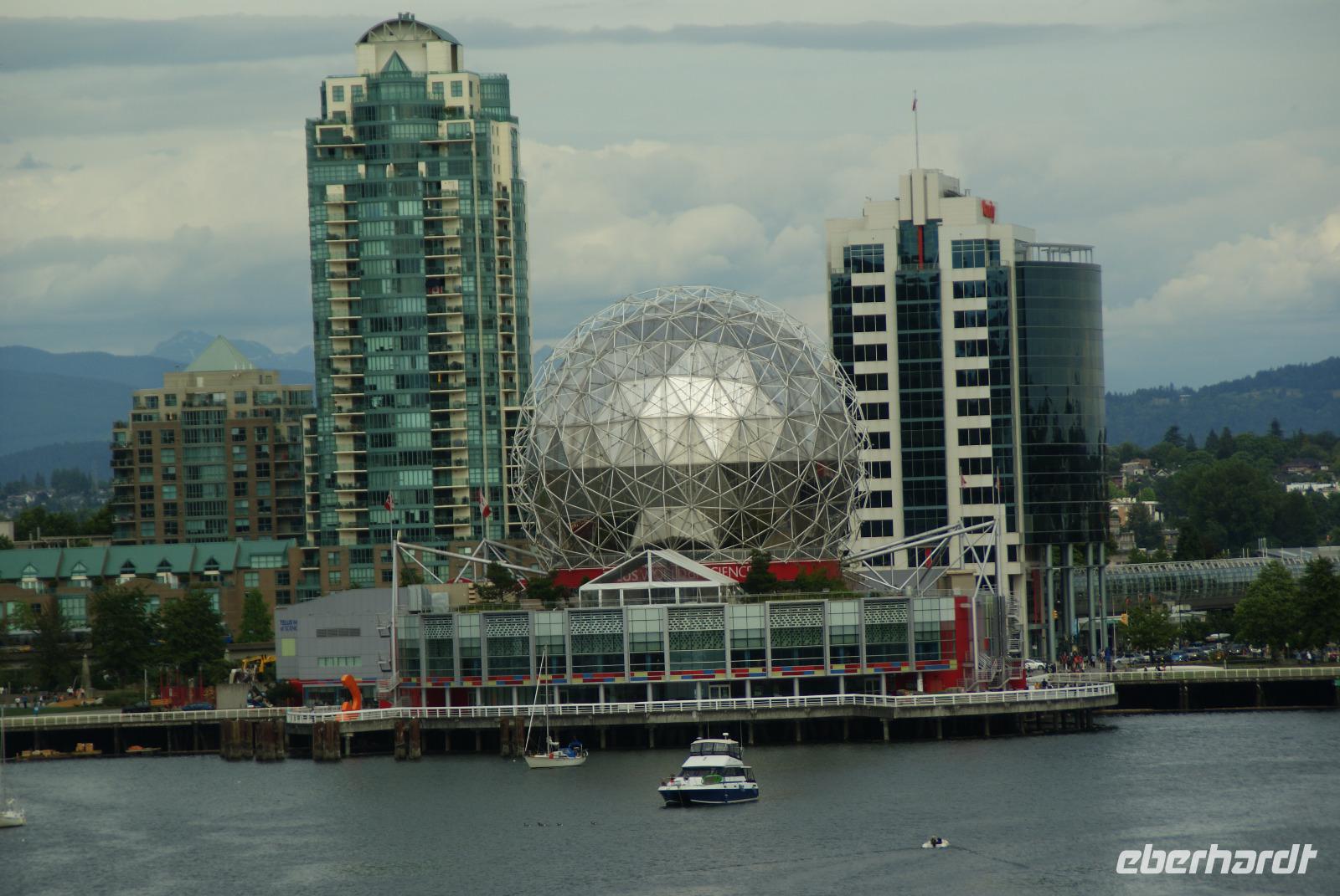 Ausblick von Granville Island