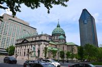 Ankunft in Montréal - Kathedrale Marie-Reine-du-Monde de Montréal