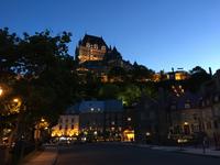 Abendstimmung in Québec - Blick zum Château Frontenac
