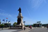Stadtrundfahrt Quebec - Statue von Samuel de Champlain