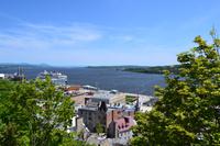 Stadtrundfahrt Quebec - Blick auf den Sankt-Lorenz-Strom