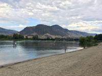 Baden im Thompson River 