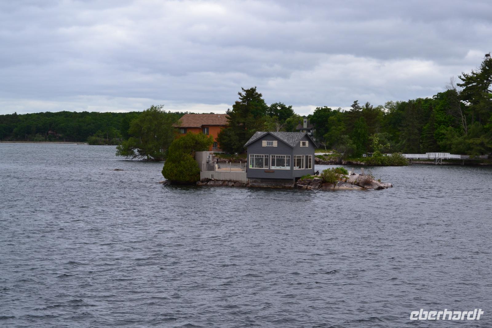 Bootsfahrt zu den 1.000 Inseln