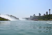 Niagara Falls - Bootsfahrt zu den Wasserfällen