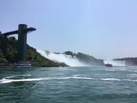 Niagara Falls - Bootsfahrt zu den Wasserfällen