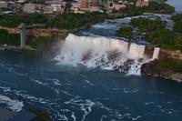 Niagara Falls - Blick vom Skylon Tower auf die Horseshoe Falls