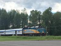 Via Rail auf der CN Schiene 