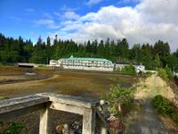 unser Hotel in Port Hardy bei Ebbe