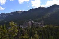 Banff - Blick auf das Fairmont Banff Springs Hotel