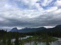 Banff National Park - Blick zum Castle Mountain