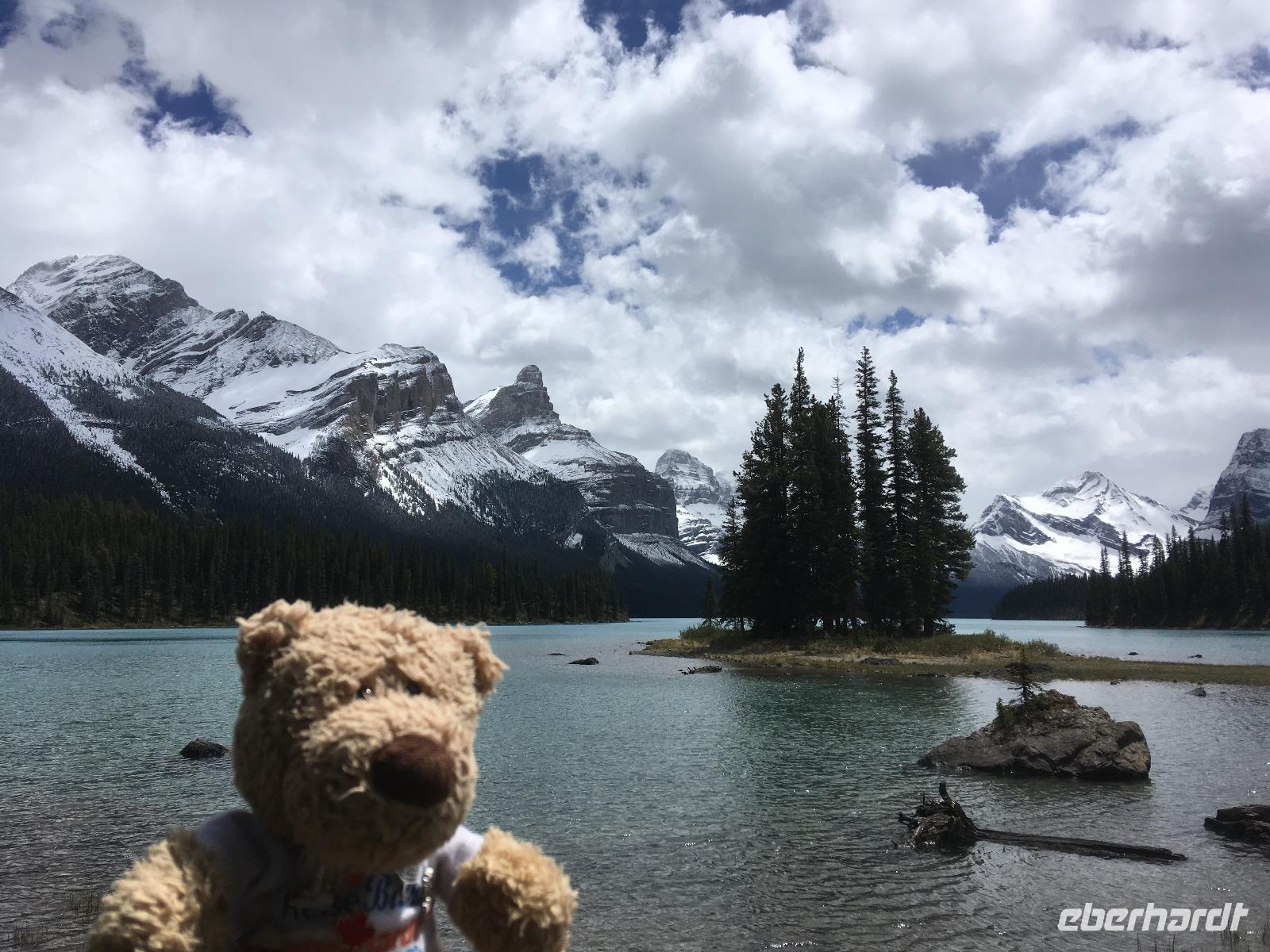 Jasper National Park - Maligne Lake und Bootsfahrt zur Spirit Island