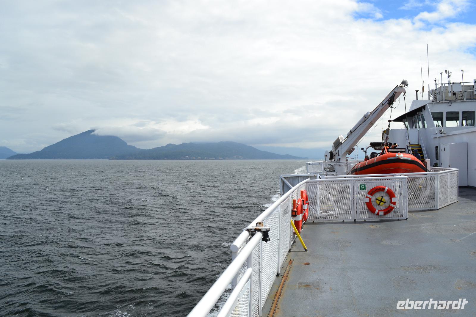 Überfahrt nach Vancouver Island