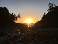 Sonnenuntergang am Mackenzie Beach