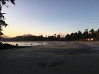 Sonnenuntergang am Mackenzie Beach