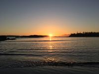 Sonnenuntergang am Mackenzie Beach