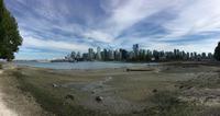 Stadtrundfahrt durch Vancouver - Blick auf die Skyline vom Stanley Park