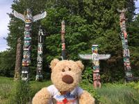 Stadtrundfahrt durch Vancouver - Totempfähle im Stanley Park