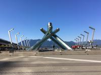 Spaziergang durch Vancouver - Olympisches Feuer