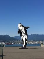 Spaziergang durch Vancouver - Orca aus Lego-Steinen