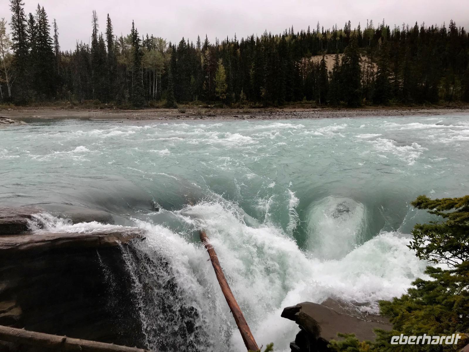 93. An den Athabasca Falls