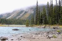 115. Spirit Island auf dem Maligne Lake