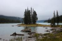 116. Spirit Island auf dem Maligne Lake