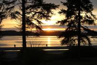 370. Sonnenuntergang am Pazifik (Tofino)