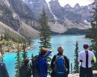 Moraine Lake im Tal der 10 Gipfel