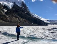 Ta Da ....oben das Columbia Eisfeld. 