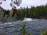 Dawson Falls von oben