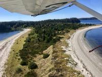 Straende auf Inseln vor Tofino