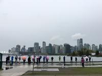 Downtown Vancouver von Stanley Park aus