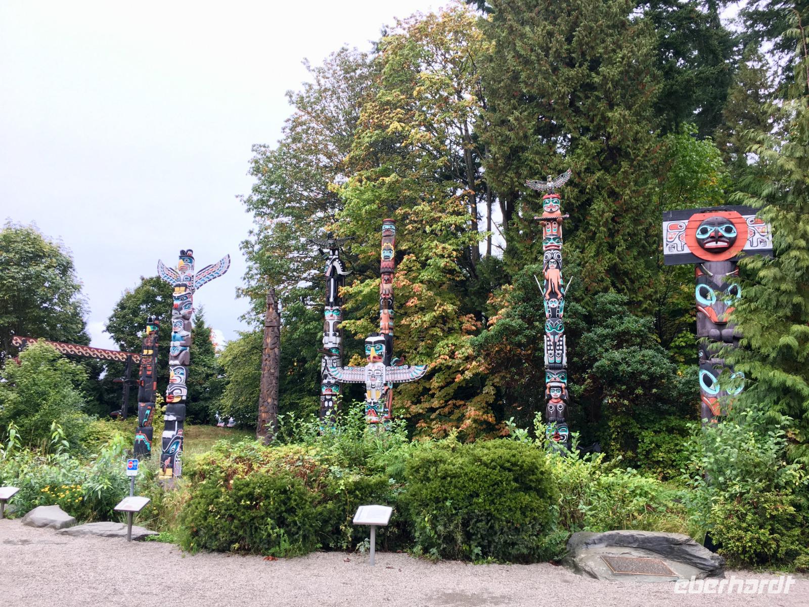 Der Totempark in Vancouver