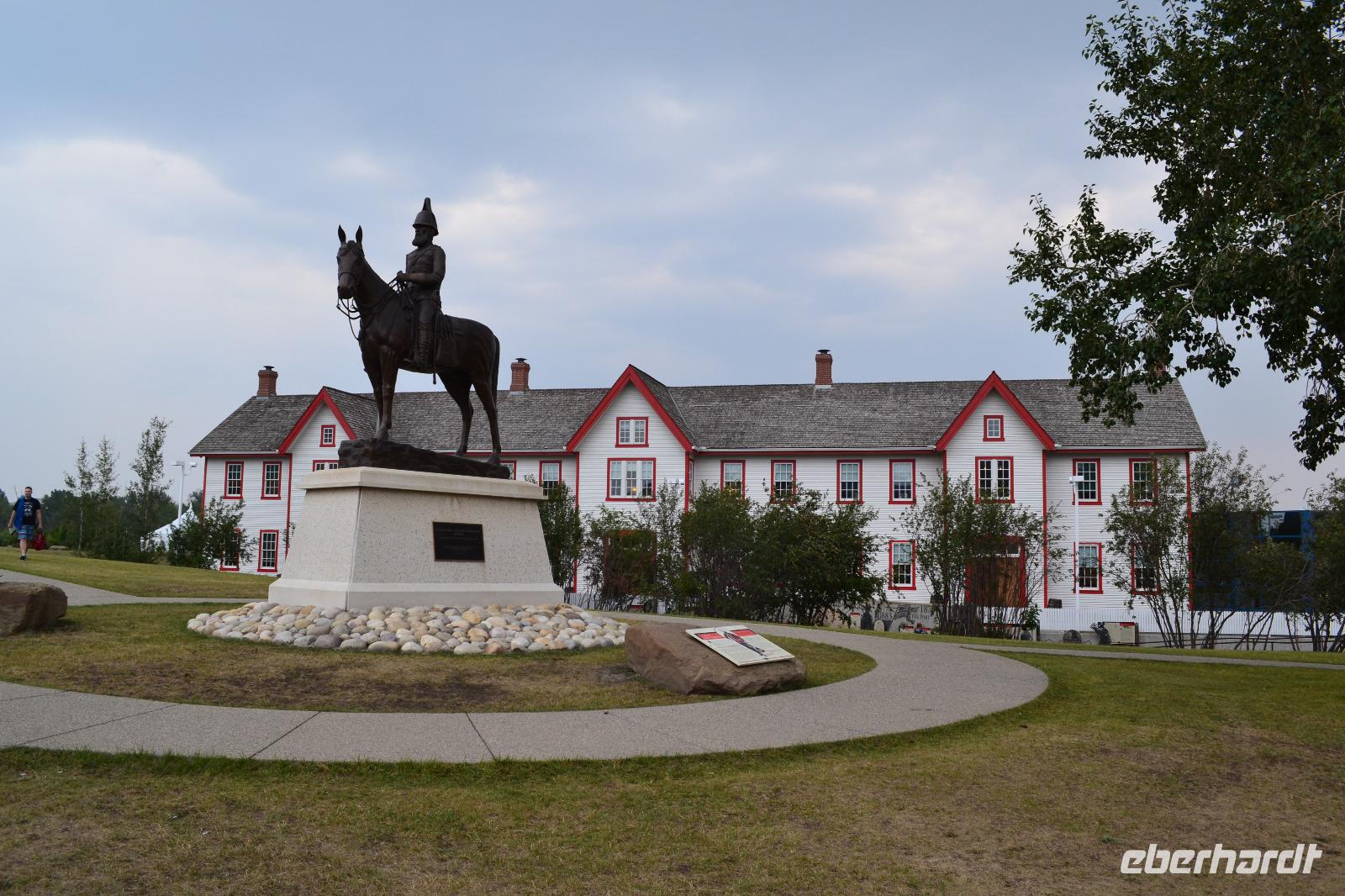 Ankunft in Calgary - Fort Calgary