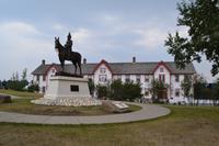 Ankunft in Calgary - Fort Calgary
