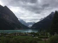 Am Lake Louise - Blick zum Victoria Glacier