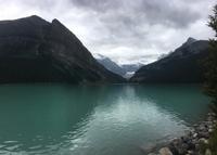 Am Lake Louise - Blick zum Victoria Glacier