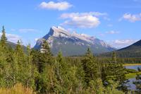 Banff-Nationalpark - Blick zum Mount Rundle