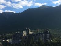 Banff-Nationalpark - Blick zum Banff Springs Hotel