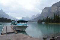 Jasper-Nationalpark - Bootsfahrt auf dem Maligne Lake