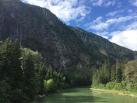 Am Skeena River nach Prince Rupert