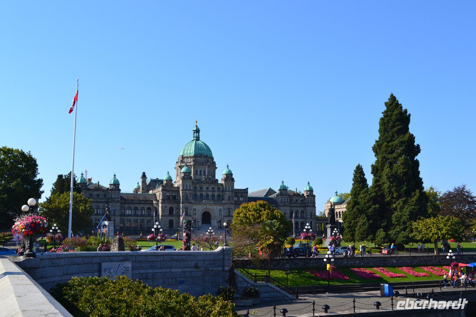 Vancouver Island - Stadtrundgang in Victoria - Parlament
