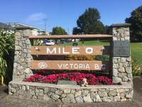 Vancouver Island - Stadtrundgang in Victoria - Mile Zero Monument