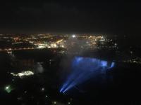 Niagara Falls vom Skylon Tower bei Nacht