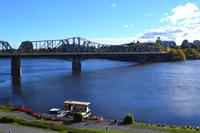 Ottawa ohne Nebel - Brücke über den Ottawa River