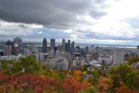 Stadtrundfahrt in Montréal - Blick vom Mont Royal
