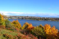 Spaziergang zum Château Frontenac - Am Sankt-Lorenz-Strom