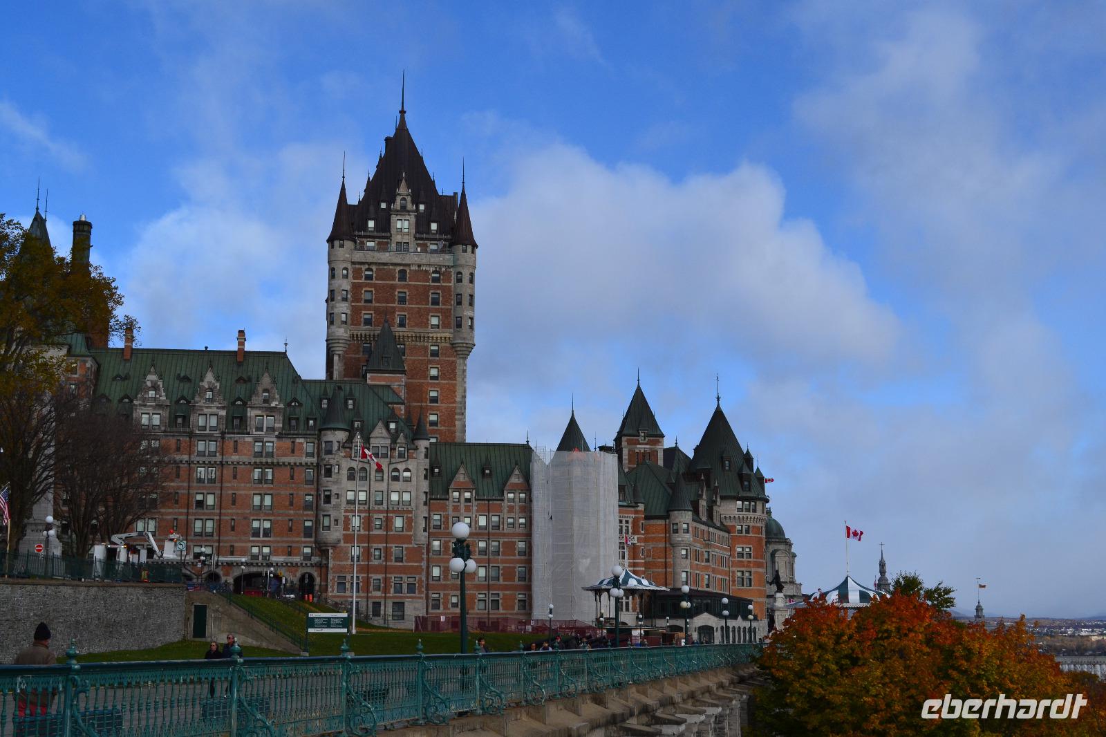 Spaziergang zum Château Frontenac - Château Frontenac